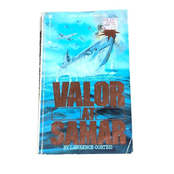 Valor at Samar 1980 Lawrence Cortesi World War 2 Pacific Marine - Picture 1 of 4